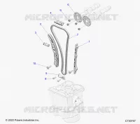 CHAINE DE DISTRIBUTION AND SPROCKET