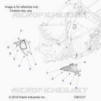 CHASSIS, TIE ROD BOOT ASM.