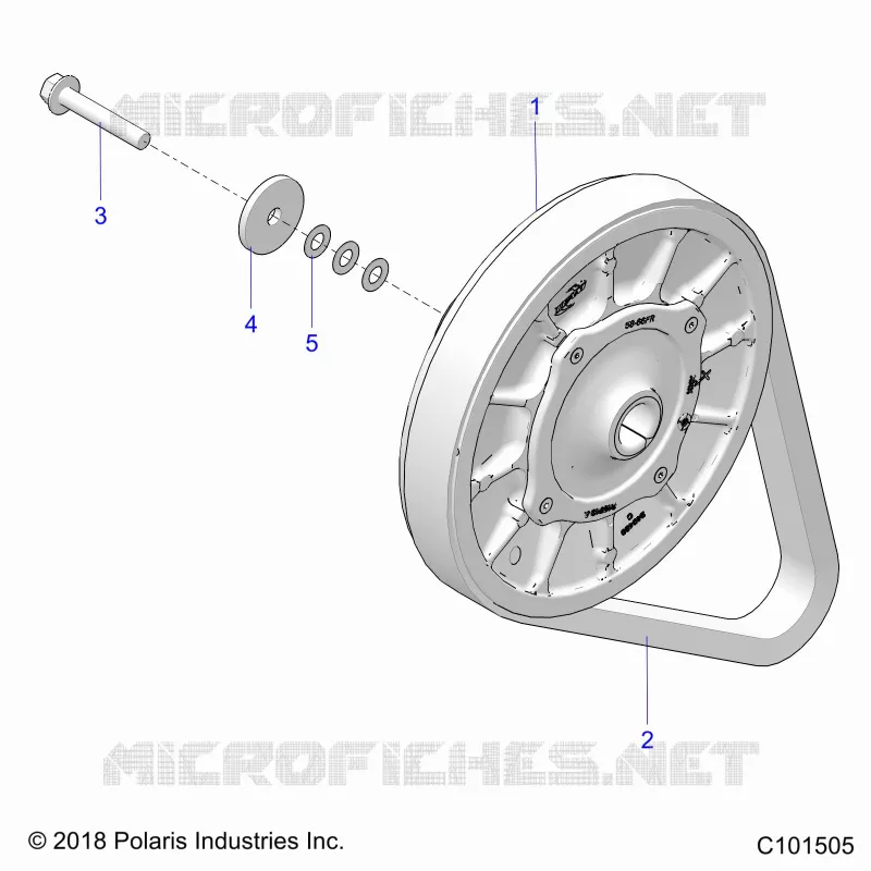 SYSTÃˆME DE TRANSMISSION, SECONDARY CLUTCH