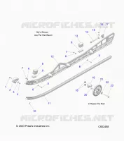 SUSPENSION, RAIL, LH/RH