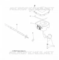 DIRECTION, INSTRUMENTS, ACCELERATEUR ASM. AND CABLE