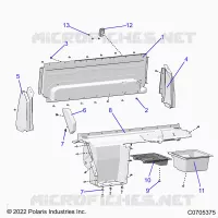 CARROSSERIE ARRIERE CLOSEOFF, AND FENDERS