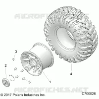ROUES, REAR