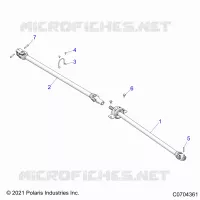 SYSTÃˆME DE TRANSMISSION, FRONT PROP SHAFT