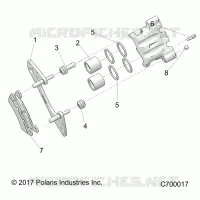 FREIN AVANT CALIPER