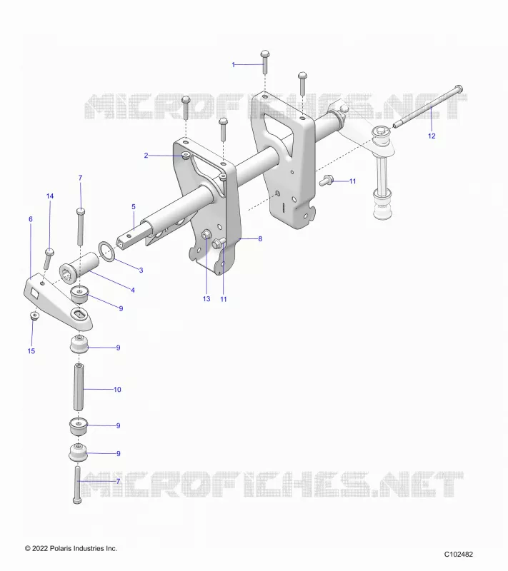 SUSPENSION, BARRE DE TORSION