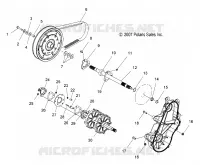 SYSTÈME DE TRANSMISSION, ARBRE DE TRANSMISSION, JACKSHAFT AND DRIVE BELT
