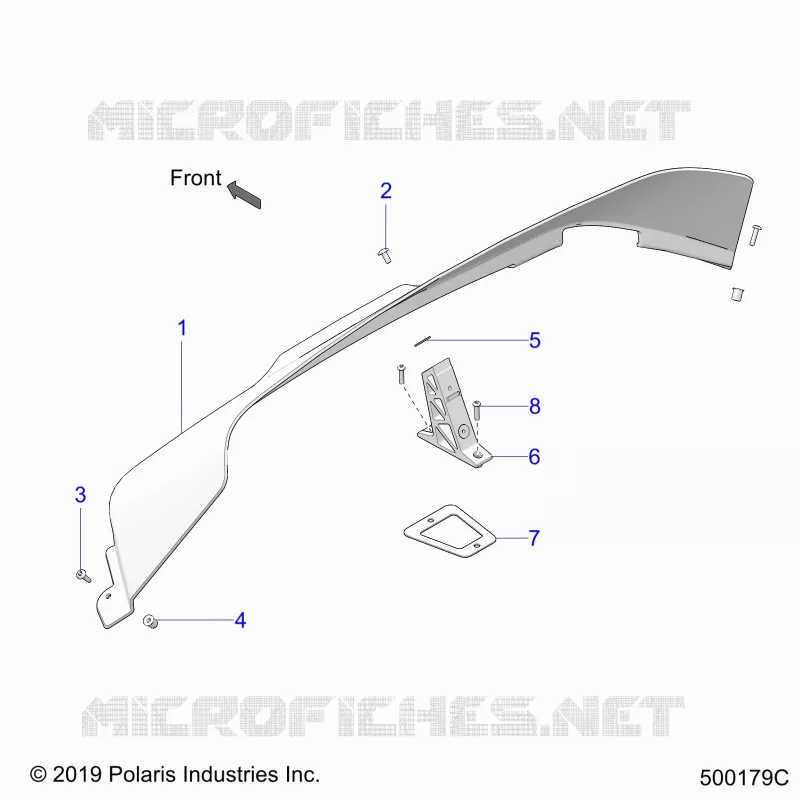 BODY, WIND DEFLECTOR (CANADA)