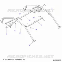 CHASSIS, CAB CADRE -Z23RAD92PS (C0702898)