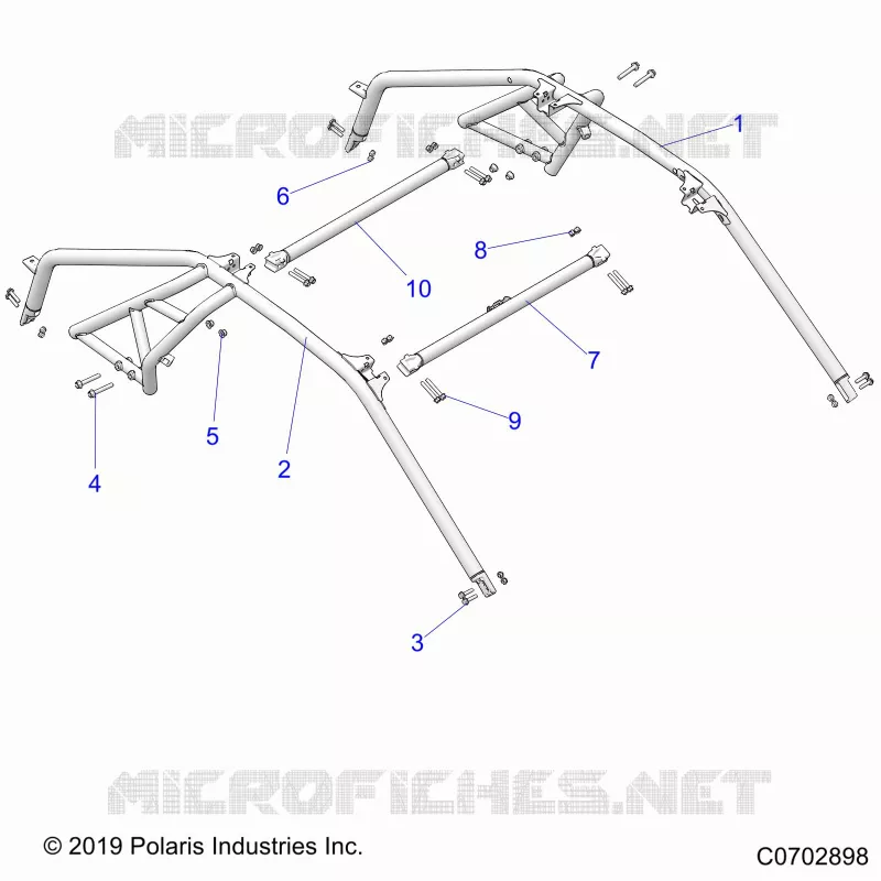 CHASSIS, CAB CADRE -Z23RAD92PS (C0702898)