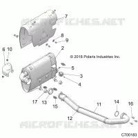 ENGINE, ECHAPPEMENT