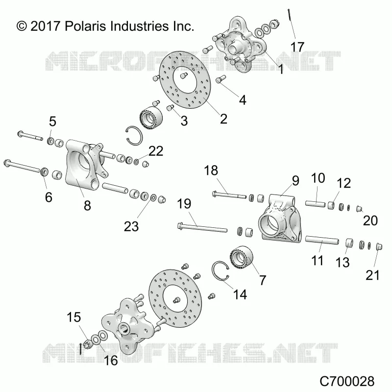 SUSPENSION ARRIERE CARRIER