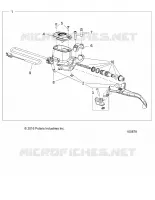 BRAKES, FRONT BRAKE LEVER AND MASTER CYLINDRE