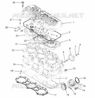 CYLINDRE XLT SP 0966676 AND EUROPEAN XLT SP E966676 (4931703170C010)