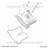 ENGINE, COUVERCLE SOUPAPE