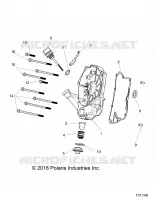 CARTERS MOTEUR COVER ASM, RIGHT