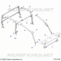 CHASSIS, CAB CADRE