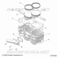 CYLINDRE AND PISTON