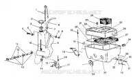 RESERVOIR D'HUILE / BOITE A AIR 440 / 0930760 and 440 SKS / 0930560 (4922932293027A)