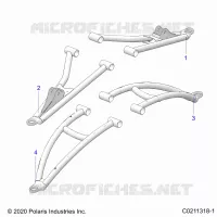 SUSPENSION AVANT A-ARMS