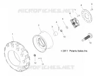ROUES, FRONT TIRE and FREIN DISC