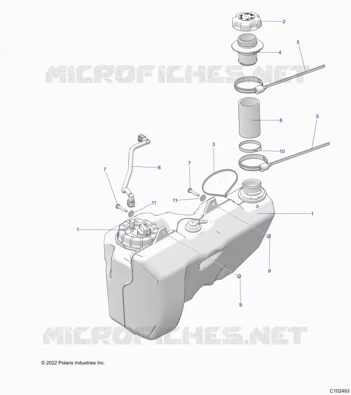 SYSTÃˆME D'ALIMENTATION, FUEL TANK