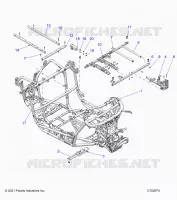 CHASSIS, MAIN CADRE