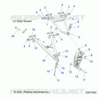 TRIANGLES SUSPENSIONS AVANT 