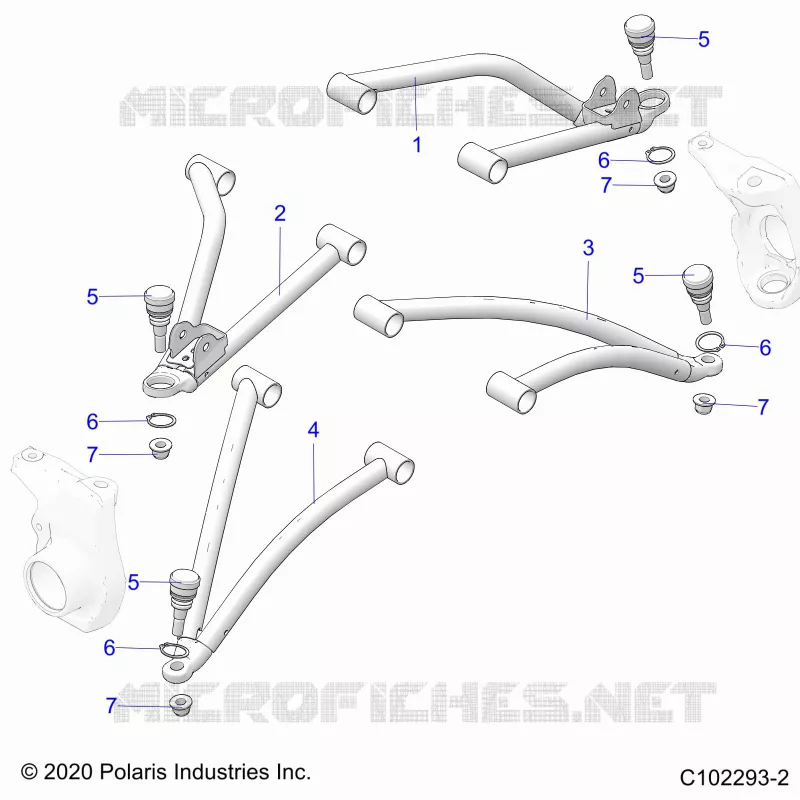 SUSPENSION, A-ARMS