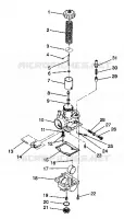 CARBURATEUR 6X6 350L S938739 (4924362436048A)