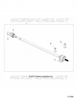 SYSTEME DE TRANSMISSION, REAR PROP SHAFT