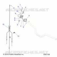 MOTEUR, THROTTLE CONTROL ASM.