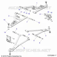SUSPENSION AVANT CONTROL ARMS
