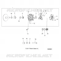 DRIVE TRAIN, PRIMARY EMBRAYAGE