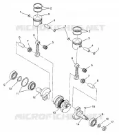 PISTON ET VILEBREQUIN LITE 0983433 AND LITE DELUXE 0983431 (4941864186C005)