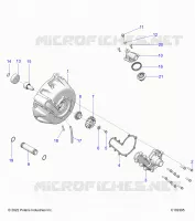 ENGINE, SYSTÃˆME DE REFROIDISSEMENT AND WATER PUMP