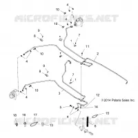 FREINS, DURITES DE FREIN ARRIERE