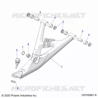 SUSPENSION AVANT CONTROL ARMS LOWER