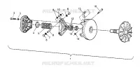 EMBRAYAGE DE TRANSMISSION ASSEMBLY 2X4 400L W947540 (4926752675B010)