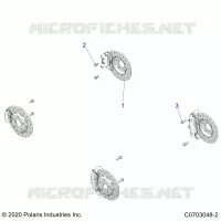ETRIER DE FREIN MOUNTING AND ROTORS