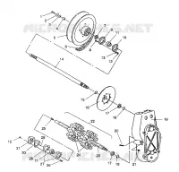 SYSTÈME DE TRANSMISSION ASSEMBLY LITE GT/0933133 AND  STARLITE GT/0933127 (4923232323015A)