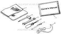 OUTILS Scrambler 400L W97BC38C (4939893989C011)
