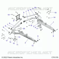 SUSPENSION ARRIERE CONTROL ARMS