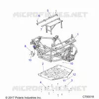 CHASSIS, MAIN FRAME AND SKID PLATES
