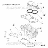CYLINDRE AND PISTON