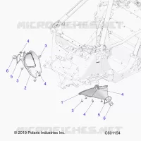 CHASSIS, TIE ROD BOOT ASM.