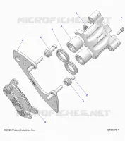 FREIN AVANT CALIPER