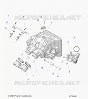ENGINE, INTAKE MANIFOLD, CORPS DE PAPILON, FUEL RAIL
