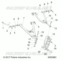 TRIANGLES SUSPENSIONS AVANT 