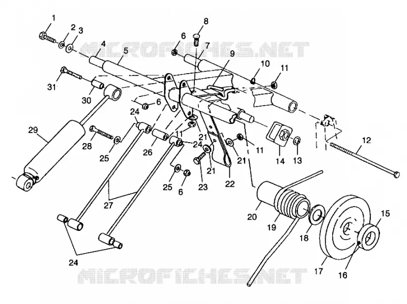 BRAS DE SUSPENSION ARRIERE